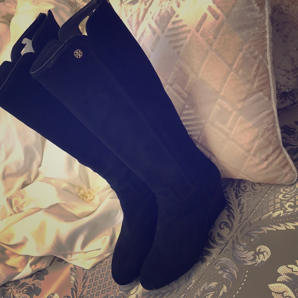 🖤Tory Burch 9 1/2 Heeled Black Boots🖤
